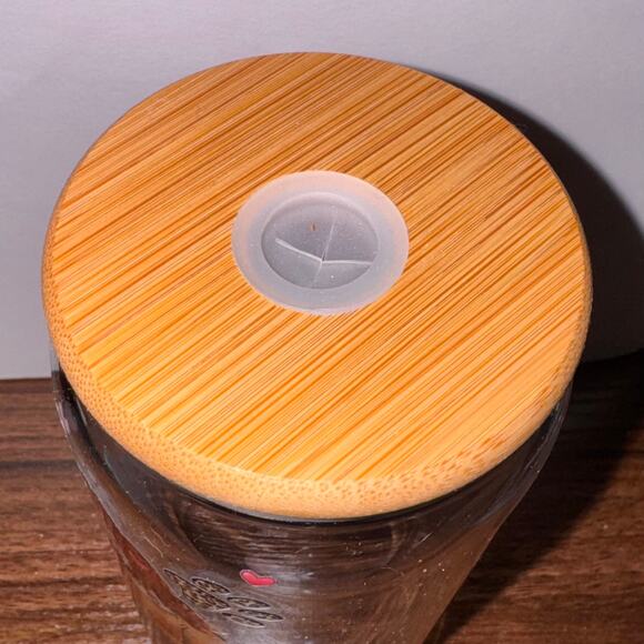 Cat Lover Glass Tumbler with Lid and Straw new - Picture 5 of 5